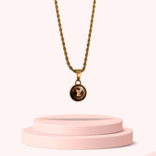 Load image into Gallery viewer, Authentic Louis Vuitton Logo Pastilles Pendant Necklace
