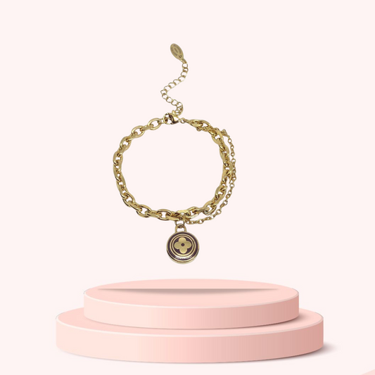 Authentic Louis Vuitton Pastilles Pendant - Repurposed Bracelet