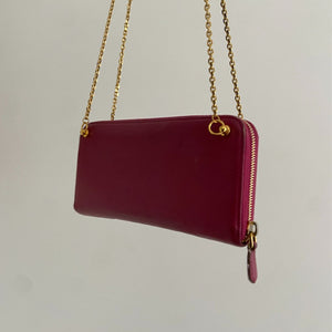 Authentic Preowned Prada Ribbon Wallet Repurposed Mini Bag