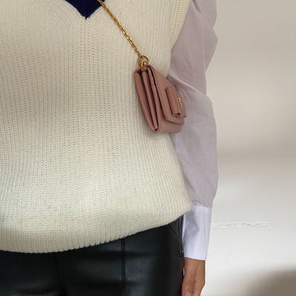 Authentic Prada Preowned Wallet Repurposed Mini Bag