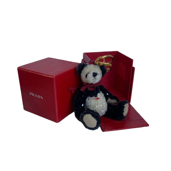 Authentic Prada Cupid Bear Keychain with Box