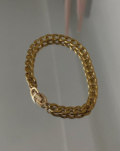Authentic Dior clasp Pendant- on Bracelet - Boutique SecondLife