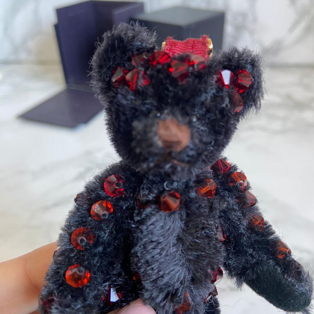 Authentic Prada Bear Keychain with Prada Box