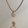 Authentic Louis Vuitton Logo Blooming Pendant- Reworked Necklace