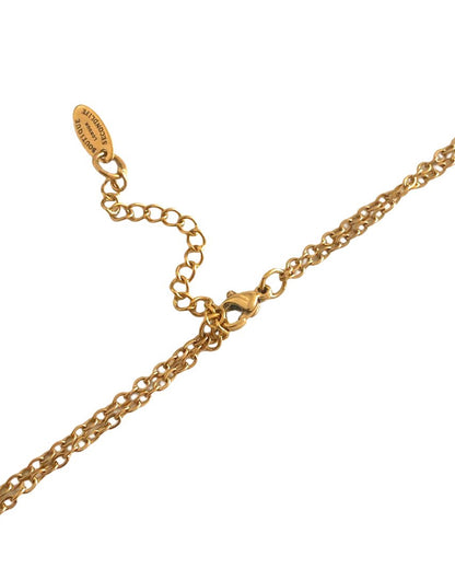 Authentic Dior CD Pendant- Double Chain Reworked Choker