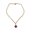 Authentic Louis Vuitton Pendant Red- Necklace - Boutique SecondLife