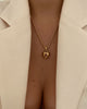 Authentic Louis Vuitton Logo Heart Charm- Reworked Necklace