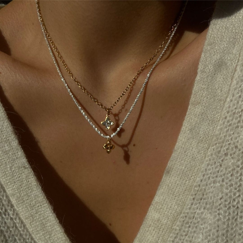 Authentic Louis Vuitton Blooming Pendant- Reworked Necklace