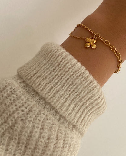 Authentic Louis Vuitton Blooming Pendant Reworked Bracelet
