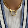 Authentic Louis Vuitton Round- Reworked Necklace - Boutique SecondLife