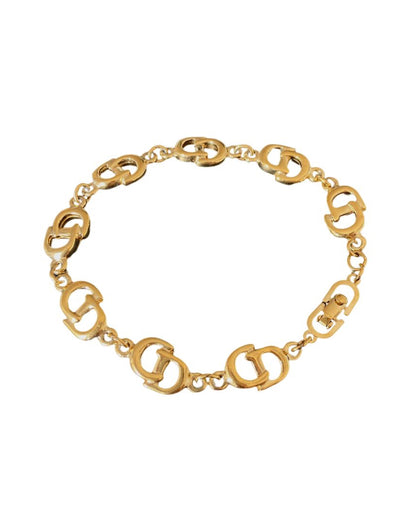 Authentic Dior CD Pendant- Reworked Mini Pearls Choker