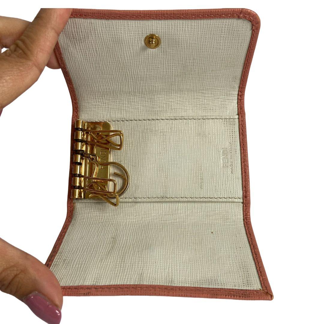 Authentic Preowned Fendi Key Pouch Repurposed Waist Belt - Boutique SecondLife