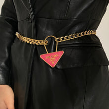 Load image into Gallery viewer, Authentic Big Prada Bag Charm-Reworked Belt