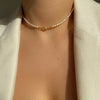 Authentic Mini Pearls Dior pendant -Repurposed Pearls Choker
