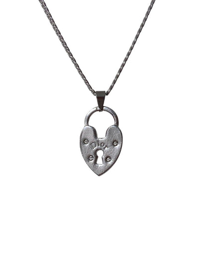 Authentic Dior Logo Heart Pendant- Reworked Necklace
