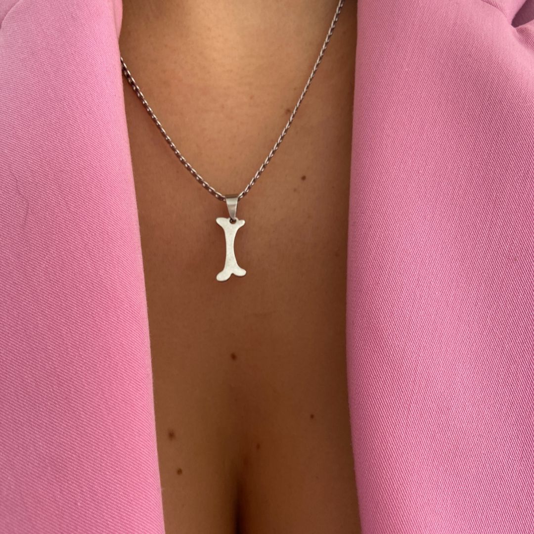 Authentic Dior Bone Pendant- Reworked Necklace
