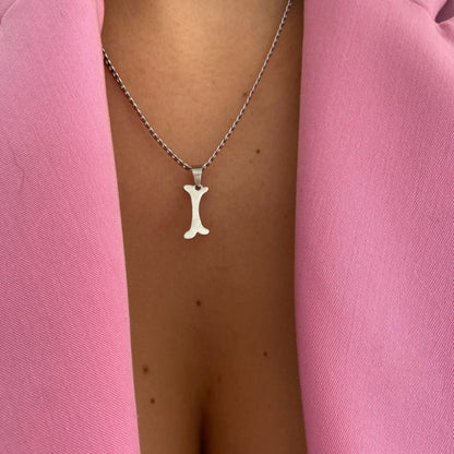 Authentic Dior Bone Pendant- Reworked Necklace