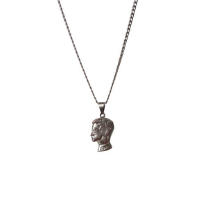 Authentic Dior Head Pendant- Reworked Necklace