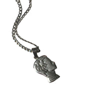 Load image into Gallery viewer, Authentic Dior Head Pendant- Reworked Necklace