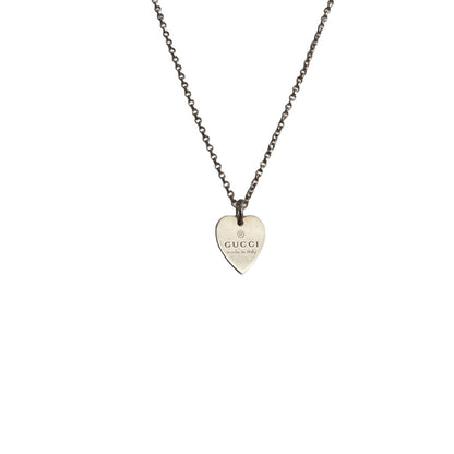 Authentic Gucci Pendant Small Heart Repurposed Necklace