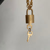 Authentic Louis Vuitton Padlock Collection 2019 rare edition - Necklace