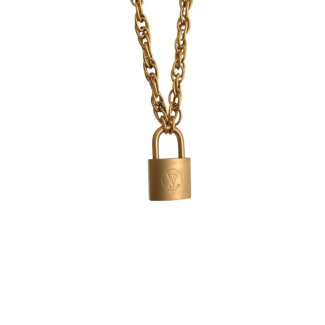 Authentic Louis Vuitton Lock Pendant