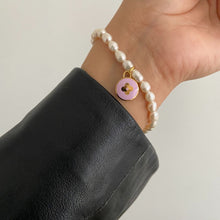 Load image into Gallery viewer, Authentic Louis Vuitton Pastilles  Pendant- Pearls Bracelet