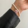 Authentic Louis Vuitton Pastilles  Pendant- Pearls Bracelet