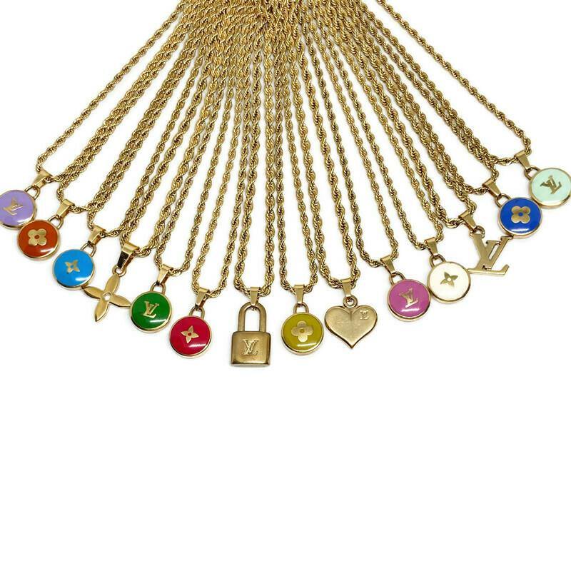 Louis Vuitton, Jewelry, Authentic Vintage Louis Vuitton Padlock Necklace