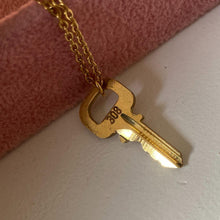 Load image into Gallery viewer, Authentic Louis Vuitton Spare Key Pendant- Necklace - Boutique SecondLife