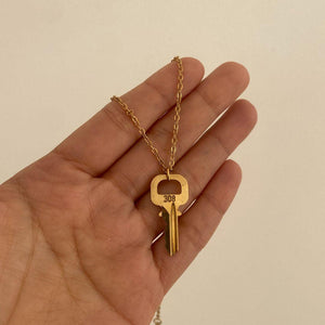 Authentic Louis Vuitton Spare Key Pendant- Necklace - Boutique SecondLife