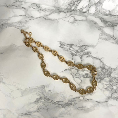 Authentic Mini Dior Vintage Pendant - Reworked Necklace