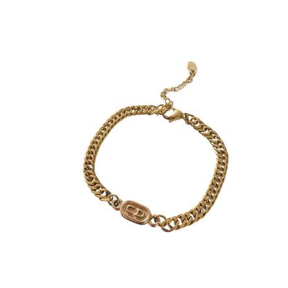 Authentic Mini Dior pendant- Reworked Bracelet
