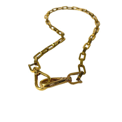 Authentic Prada Double Clasp-Reworked Necklace