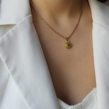 Authentic Louis Vuitton Green Pear Pendant Pastilles - Boutique SecondLife