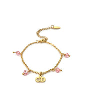 Load image into Gallery viewer, Authentic CD Dior pendant- Reworked Bracelet - Boutique SecondLife