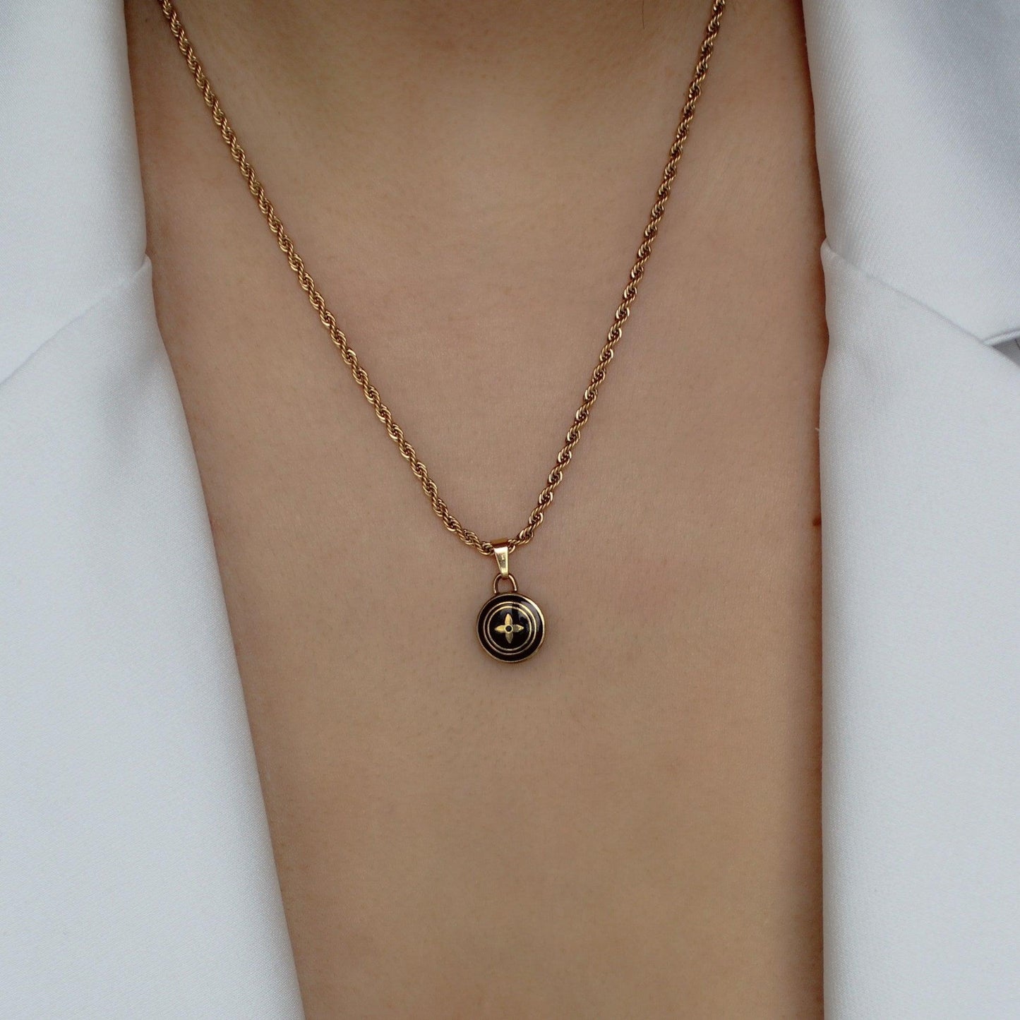 Authentic Louis Vuitton Pastilles Pendant Necklace - Boutique SecondLife