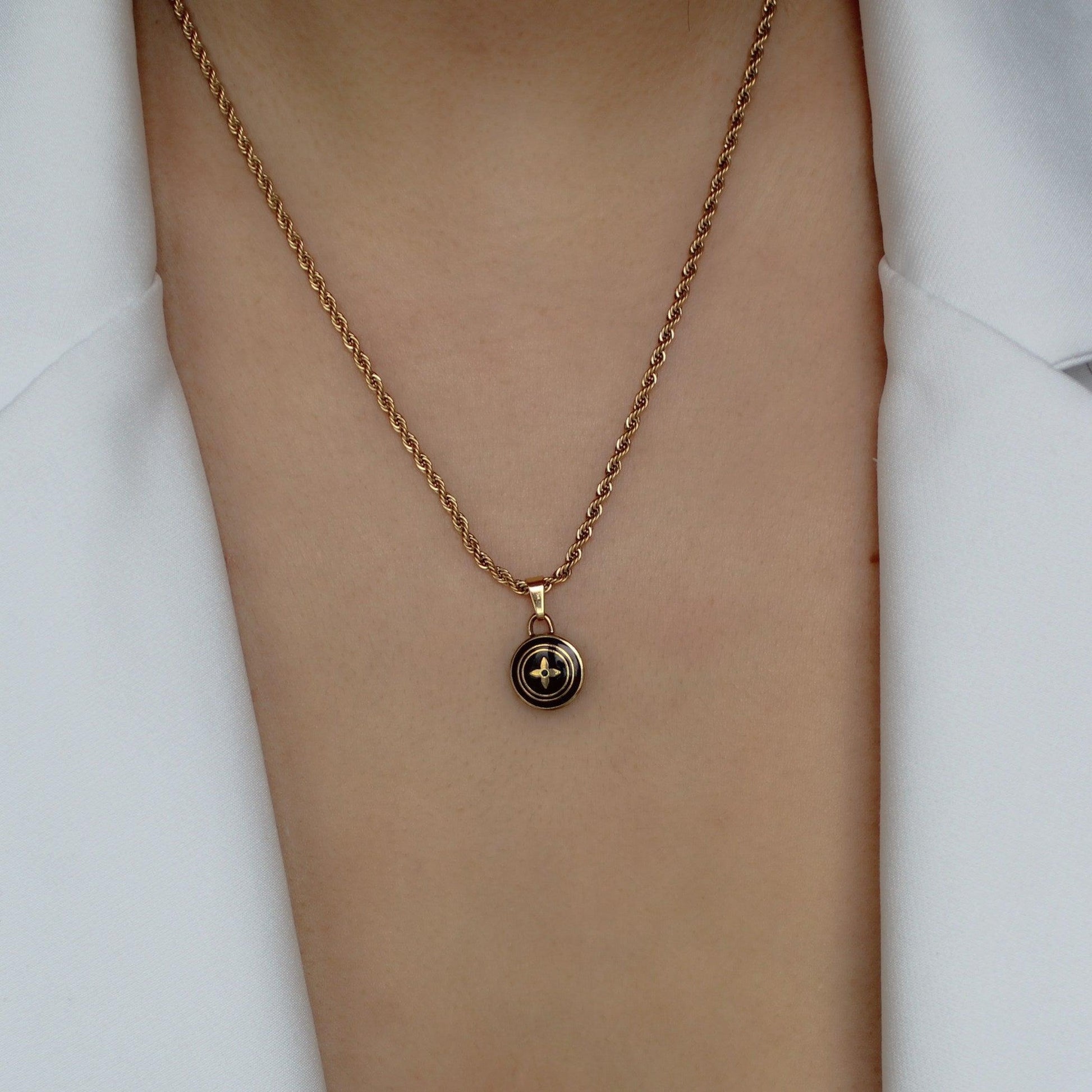 Authentic Louis Vuitton Pastilles Pendant Necklace - Boutique SecondLife