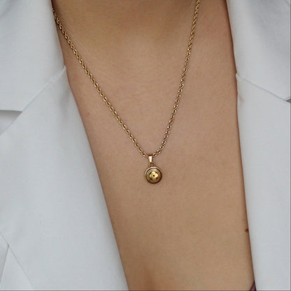 Authentic Louis Vuitton Flower Pastilles Pendant Necklace - Boutique SecondLife