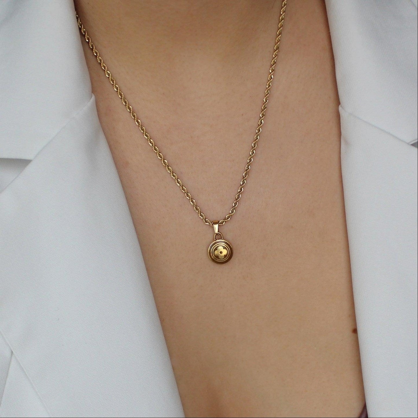 Authentic Louis Vuitton Pastilles Pendant Necklace - Boutique SecondLife