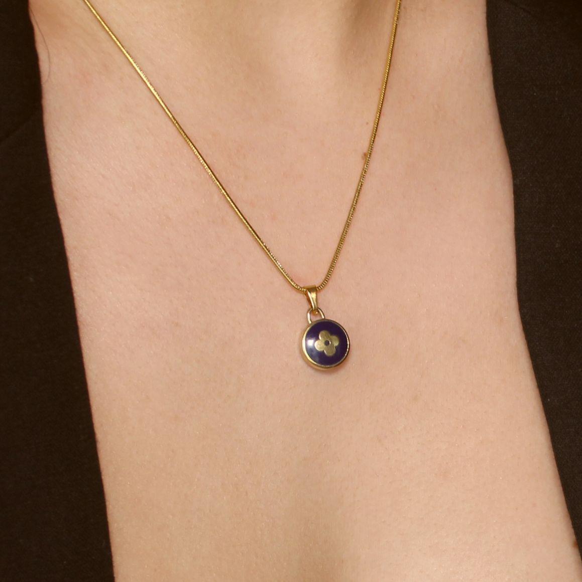 Authentic Louis Vuitton Pendant- Necklace - Boutique SecondLife