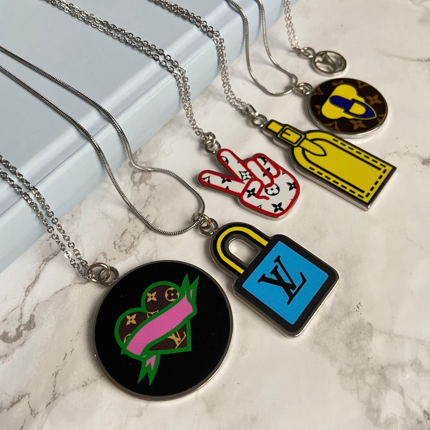 Reworked Pendant from Authentic Stories Keychain - Boutique SecondLife