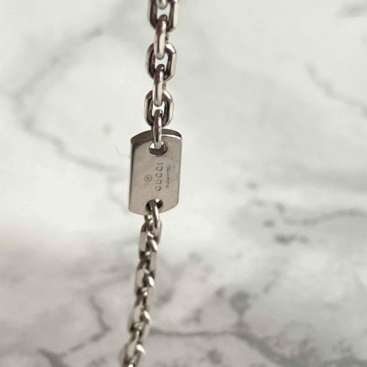 Repurposed Gucci Pendant- Chain - Boutique SecondLife