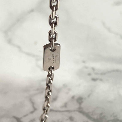 Repurposed Gucci Pendant- Chain - Boutique SecondLife