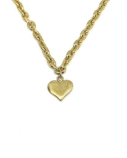 Authentic Louis Vuitton Heart Pendant Reworked Pendant - Boutique SecondLife