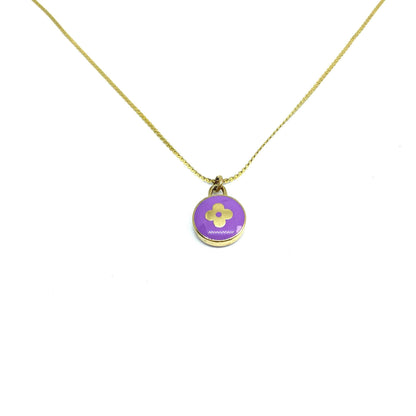 Authentic Louis Vuitton Rosewood Pendant- Necklace - Boutique SecondLife