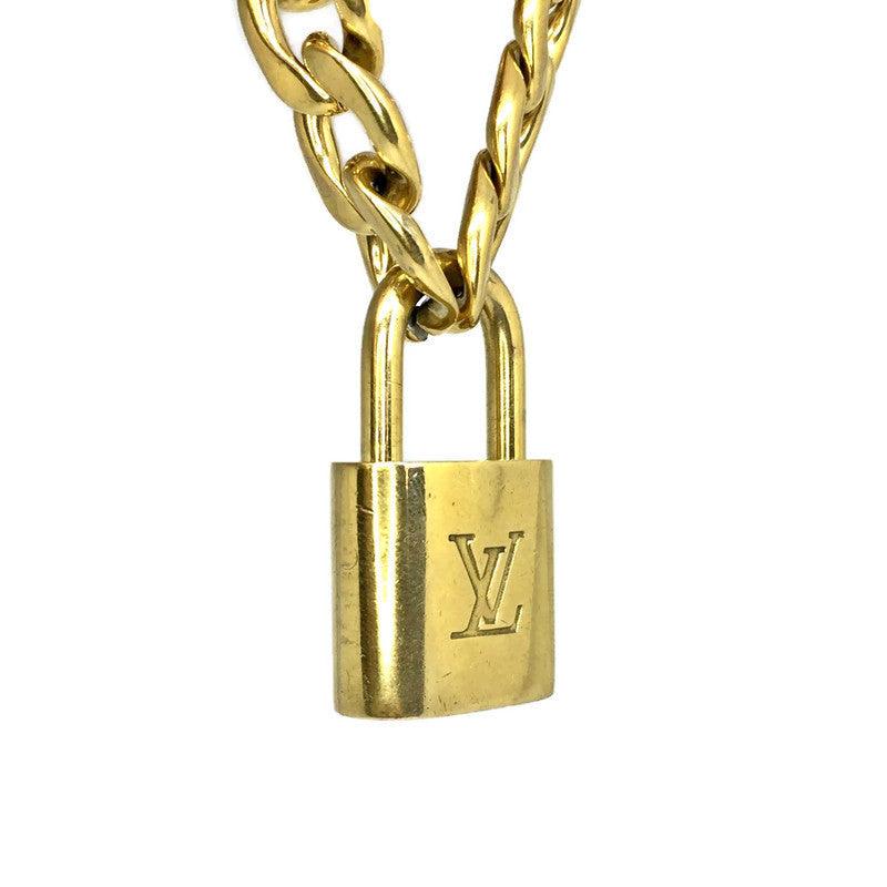 Louis Vuitton Padlock with Chunky Chain Necklace - Boutique SecondLife