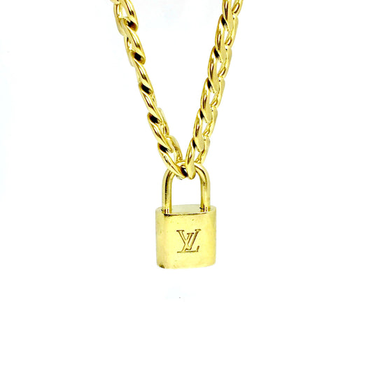 Padlock with Chunky Chain Necklace NO KEY - Boutique SecondLife
