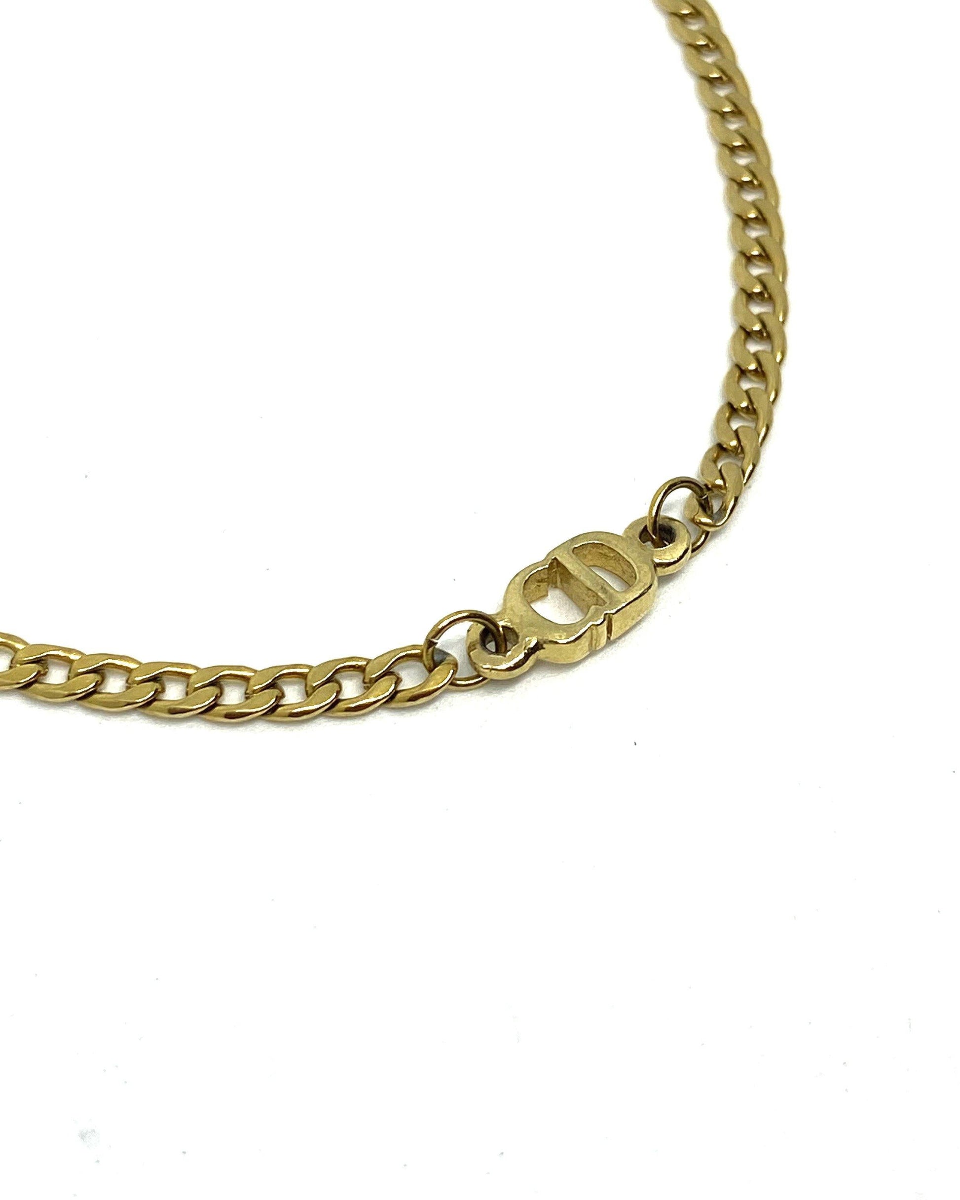 Reworked Mini Dior pendant Choker - Boutique SecondLife