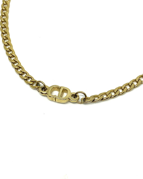 Reworked Mini Dior pendant Choker - Boutique SecondLife